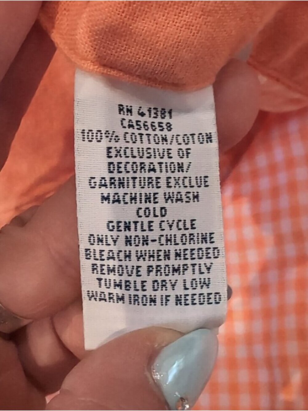 Polo by Ralph Lauren Men's Orange Button-Down Shirt - Picture 5 of 7